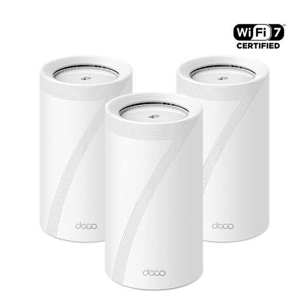 TP-Link Deco BE85 Wi-Fi 7 Mesh BE22000 - Triple Pack