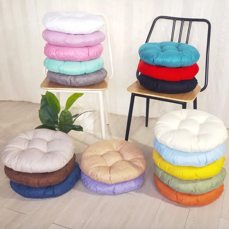 Cushion Cotton And Linen Steamed Bun Cushion Fresh Japanese Futon Cushion Tatami Cushion