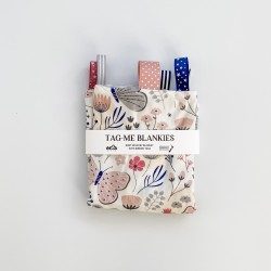 Tag-Me-Blankie | Blush Meadow | Made in AU