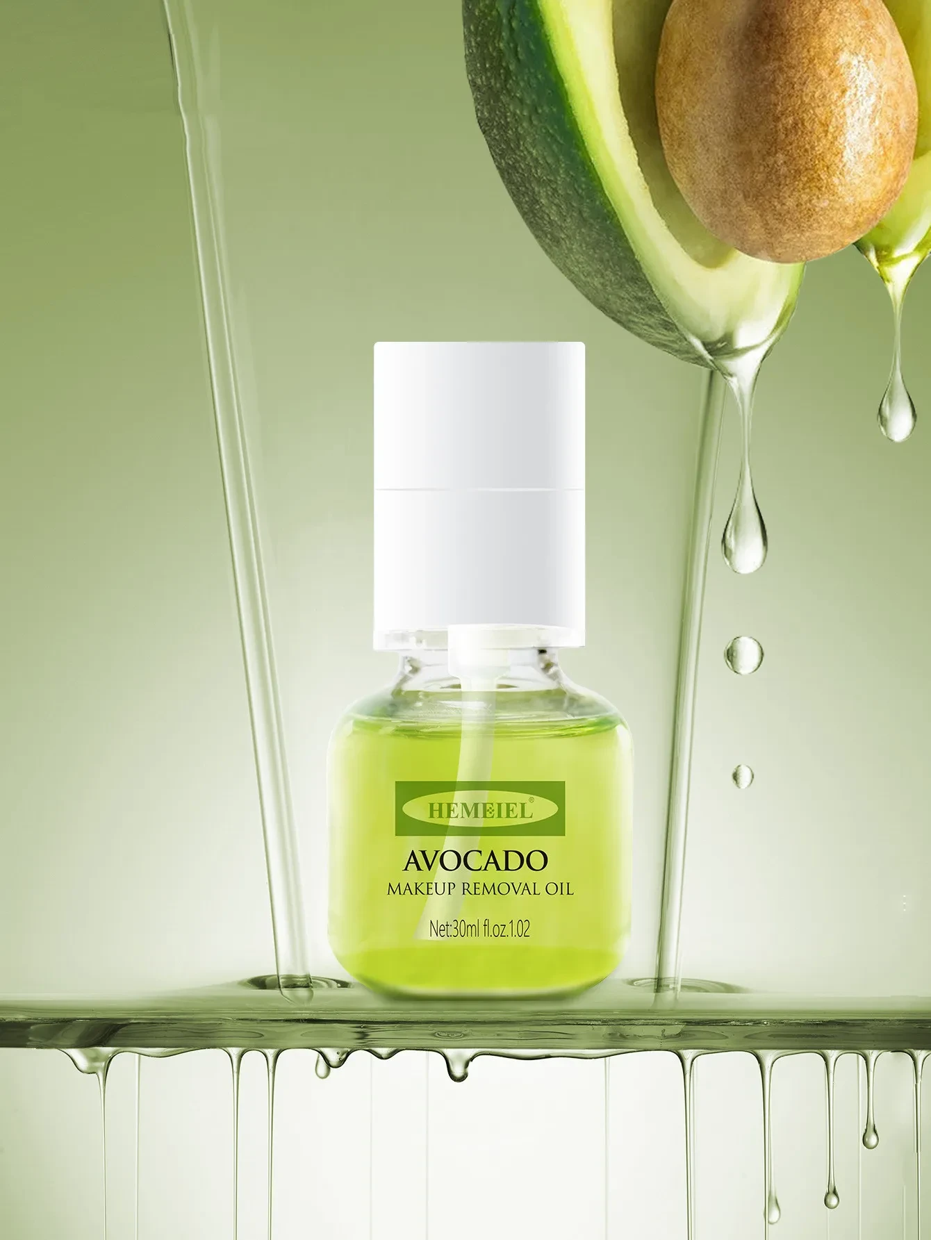 Facial Makeup Remover Olive Cleansing Oil Avocado Cleaning