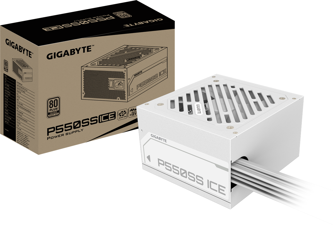 Gigabyte GP-P550SS ICE 550W ATX Silver PSU