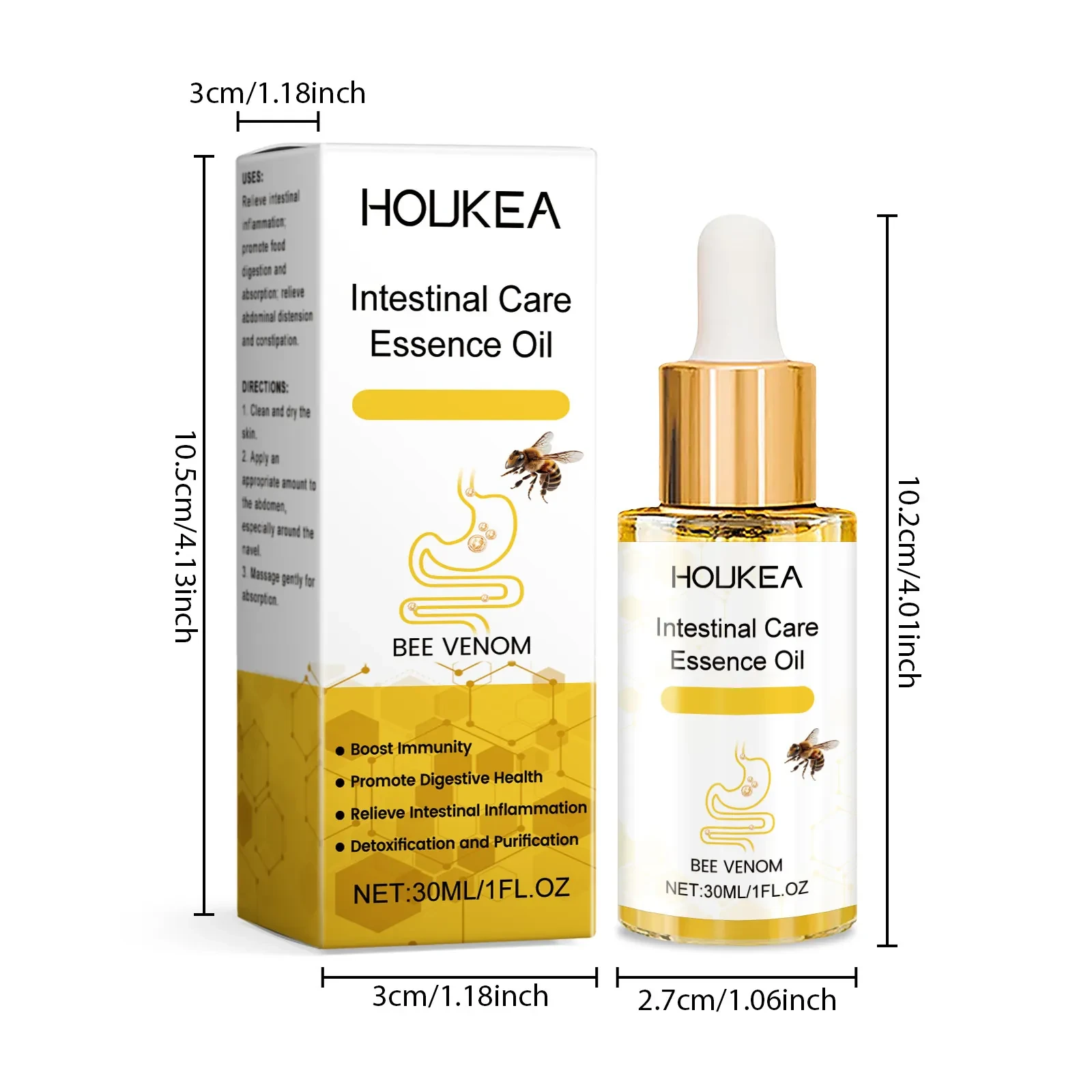 Body Treatment Oil Abdominal Comfort