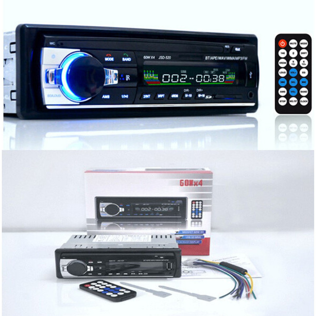 DIN Car Stereo Bluetooth