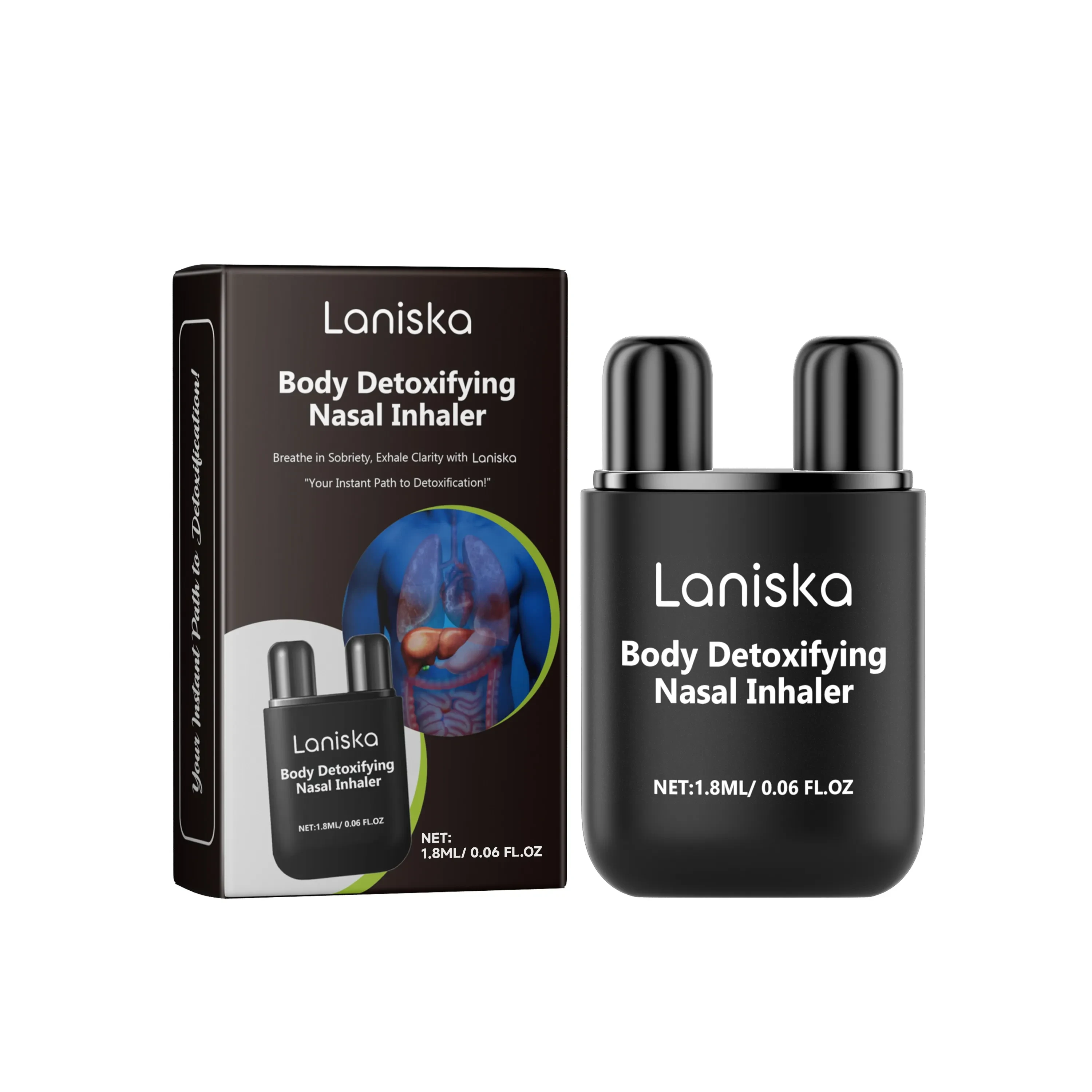 LANISKA Body Detoxfying Nasal Inhaler