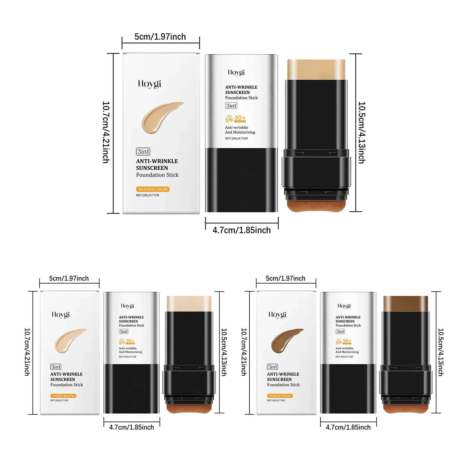 Moisturizing And Nourishing Stick Foundation Light And Moisturizing