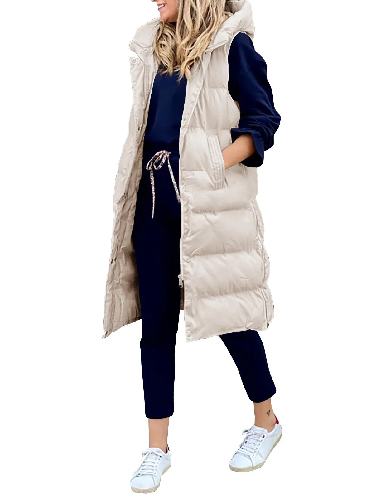 Long Line Puffer Jacket