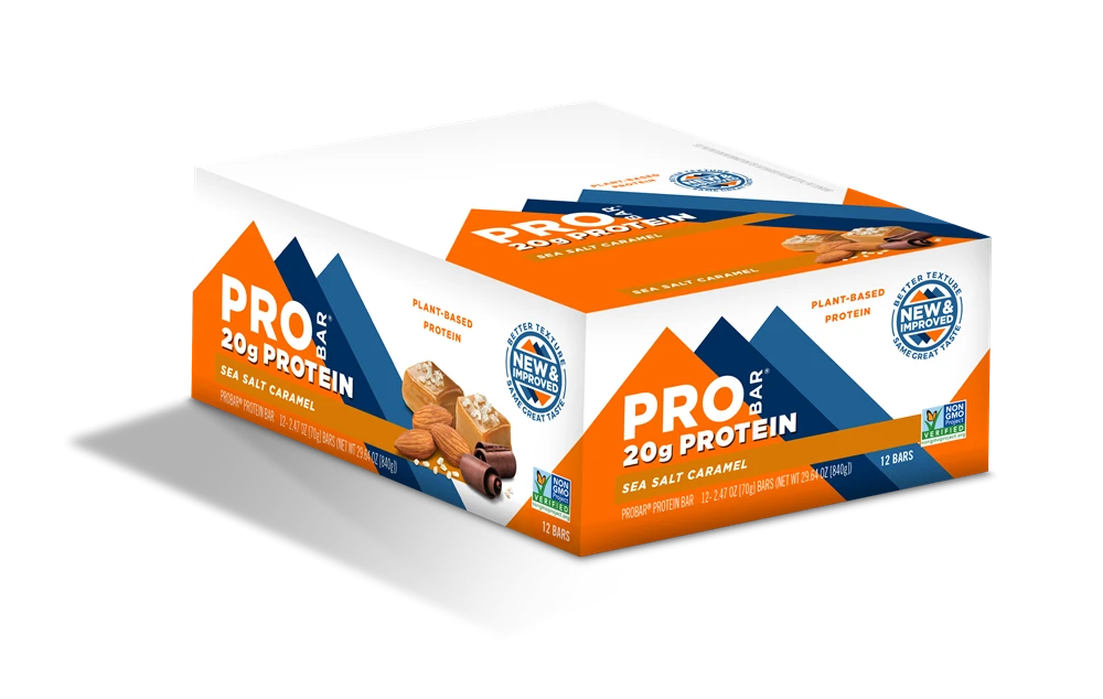 PROBAR Protein Bar Sea Salt Caramel 12 x 70g