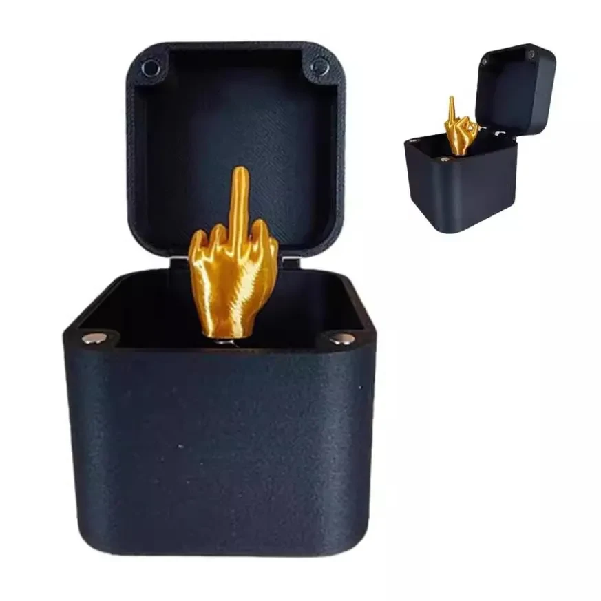 🎁 The Middle Finger Box Prank Challenge: The Ultimate Hilarious Gag Gift! 🤪🖕