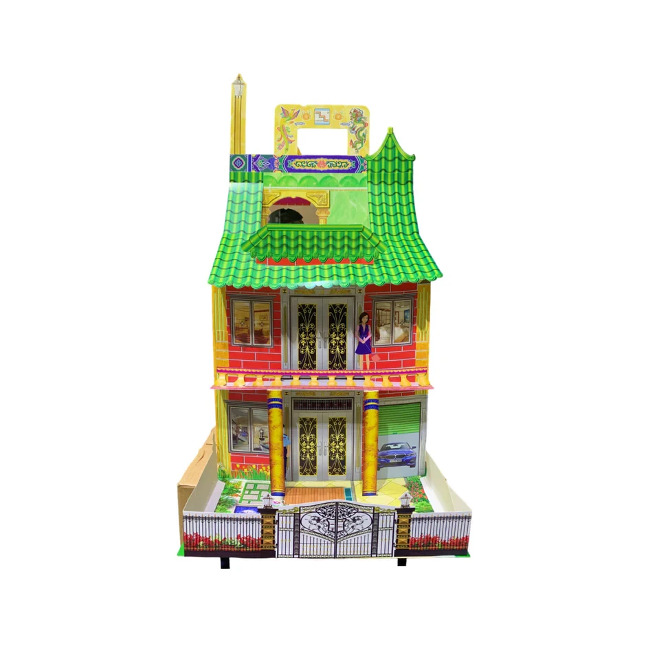 Chinese Joss Paper Three-Storey Villa (Large)