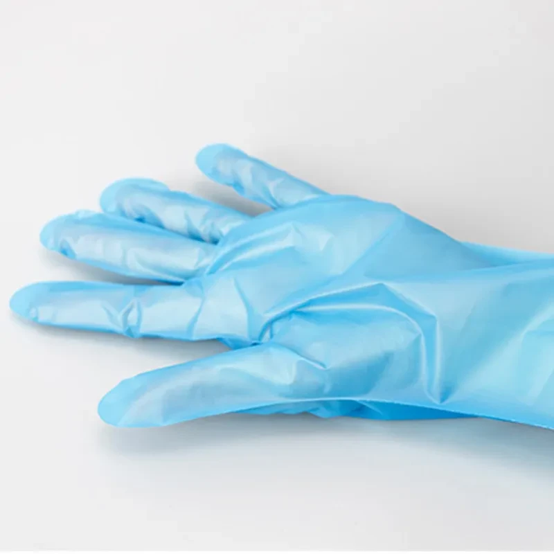 TPE Gloves Disposable Waterproof Oil Transparent Thickening