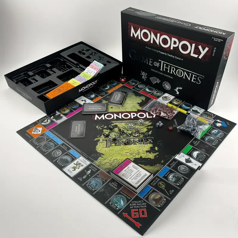 Game of Thrones Monopoly Deluxe Edition The Ultimate Premium Themed Board Game for Parties & Events