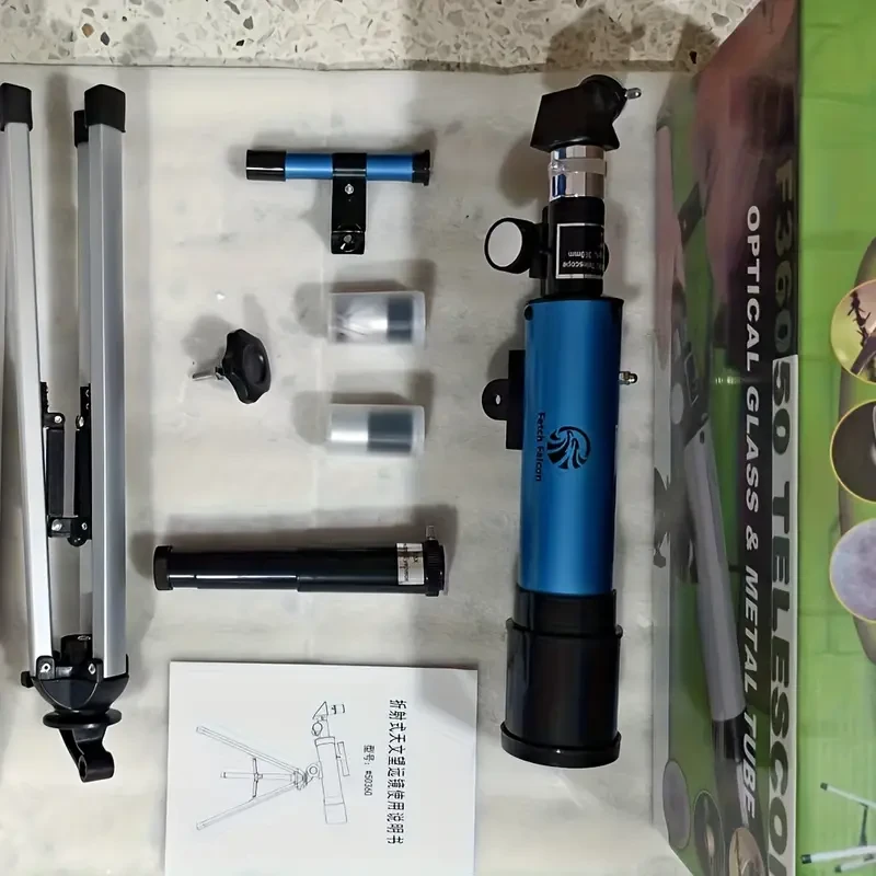 FETCHFALCON HD Astronomical Telescope  High-Powered Stargazing Equipment for Celestial Exploration