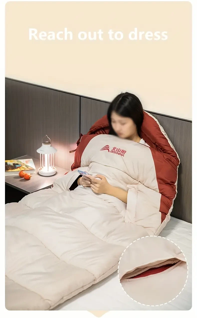BISINNA 1pc Camping Sleeping Bag: The Ultimate Solution for Outdoor Adventures in Autumn and Winter