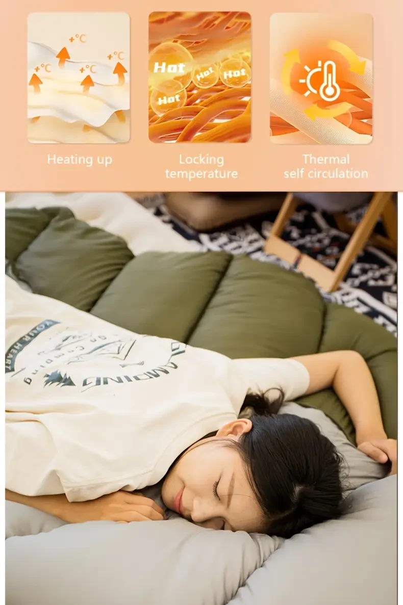 BISINNA Envelope-Style Sleeping Bag: Winter-Ready Comfort for Your Outdoor Adventures