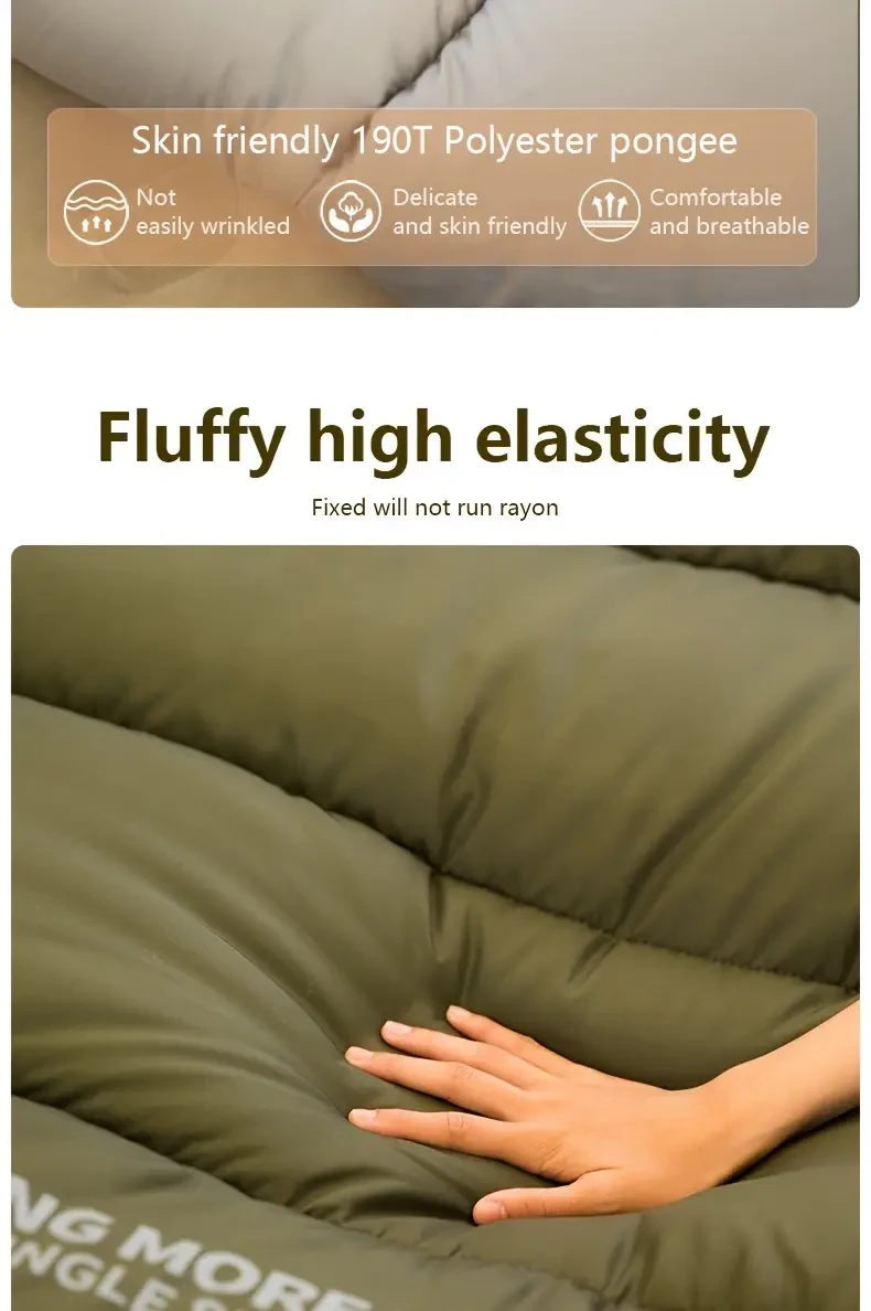 BISINNA Envelope-Style Sleeping Bag: Winter-Ready Comfort for Your Outdoor Adventures