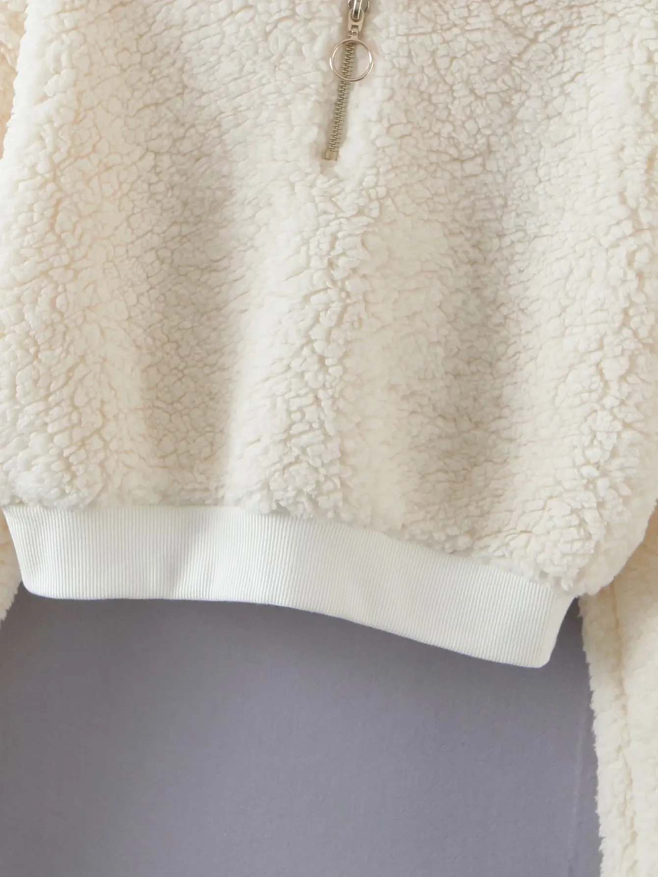 Half Zip Pullover Sweatshirt