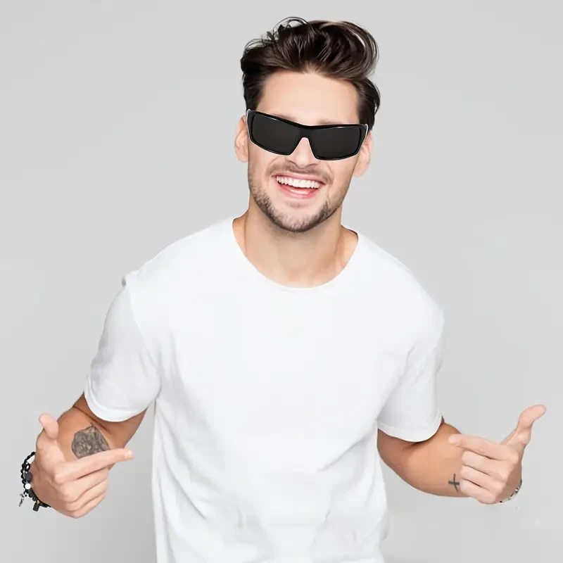 MAXJULI XL Polarized Sports Glasses  Lightweight TR Frame with UV Protection