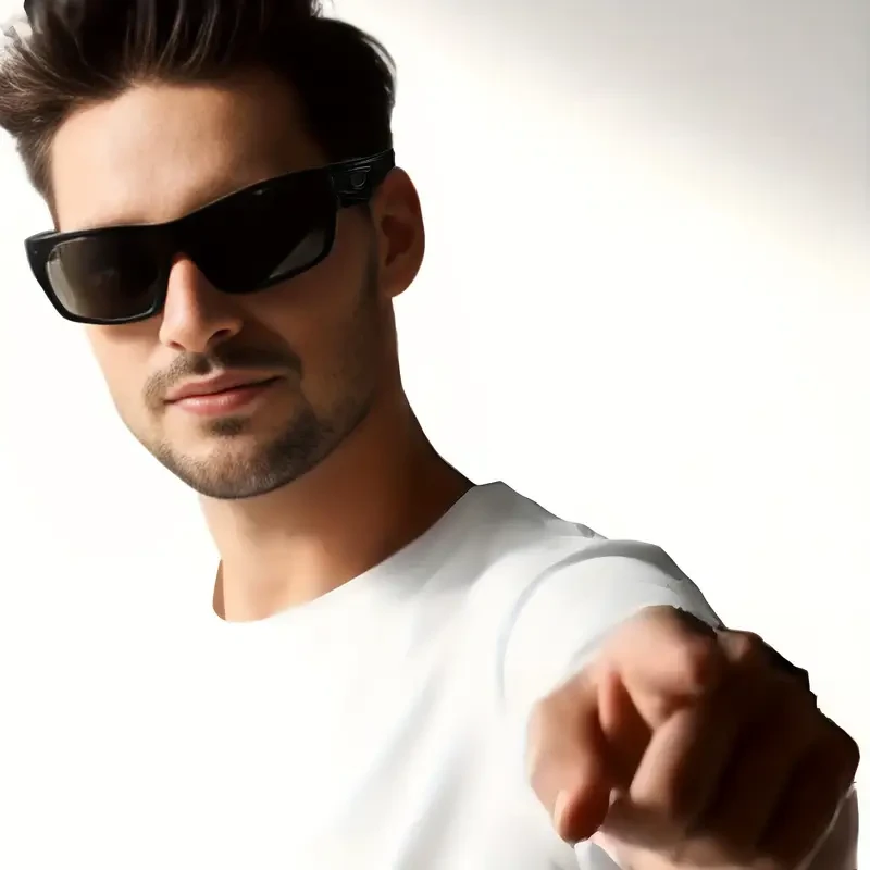 MAXJULI XL Polarized Sports Glasses  Lightweight TR Frame with UV Protection