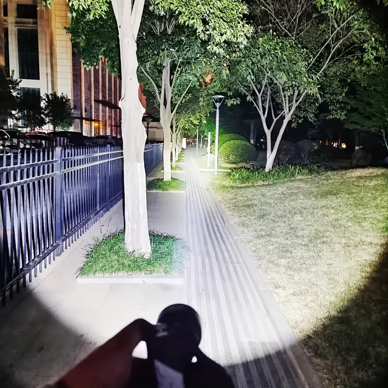 Paweinuo Ultra-Bright Rechargeable LED Headlamp 3000 Lumens, 800m Beam Range