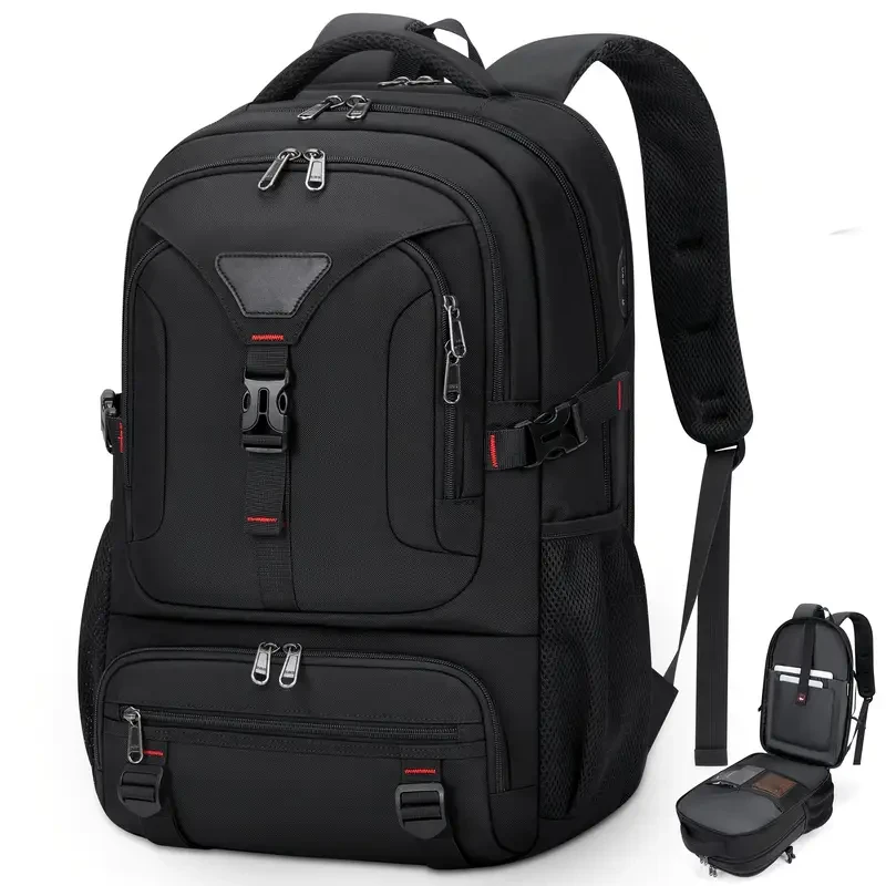 NUBILY 17.3-Inch Laptop Backpack 50L Large Capacity Travel and Work Bag