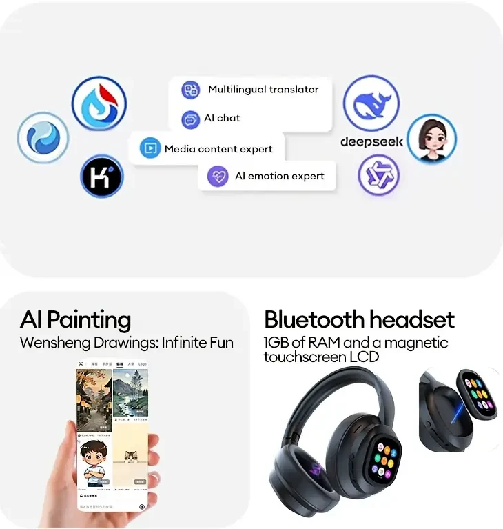 Hyundai HY-X1 Pro Multilingual Chat Smart Assist Headset