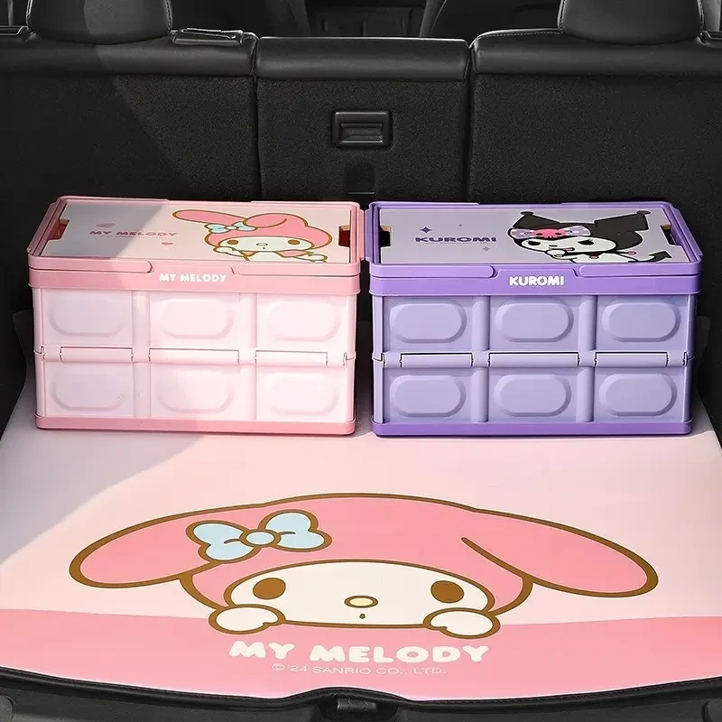 KT Folding Storage Basket (4-Piece Set) Hello Kitty & My Melody