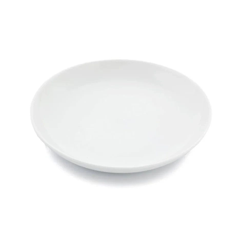 Crockery Plate Shallow White 16"