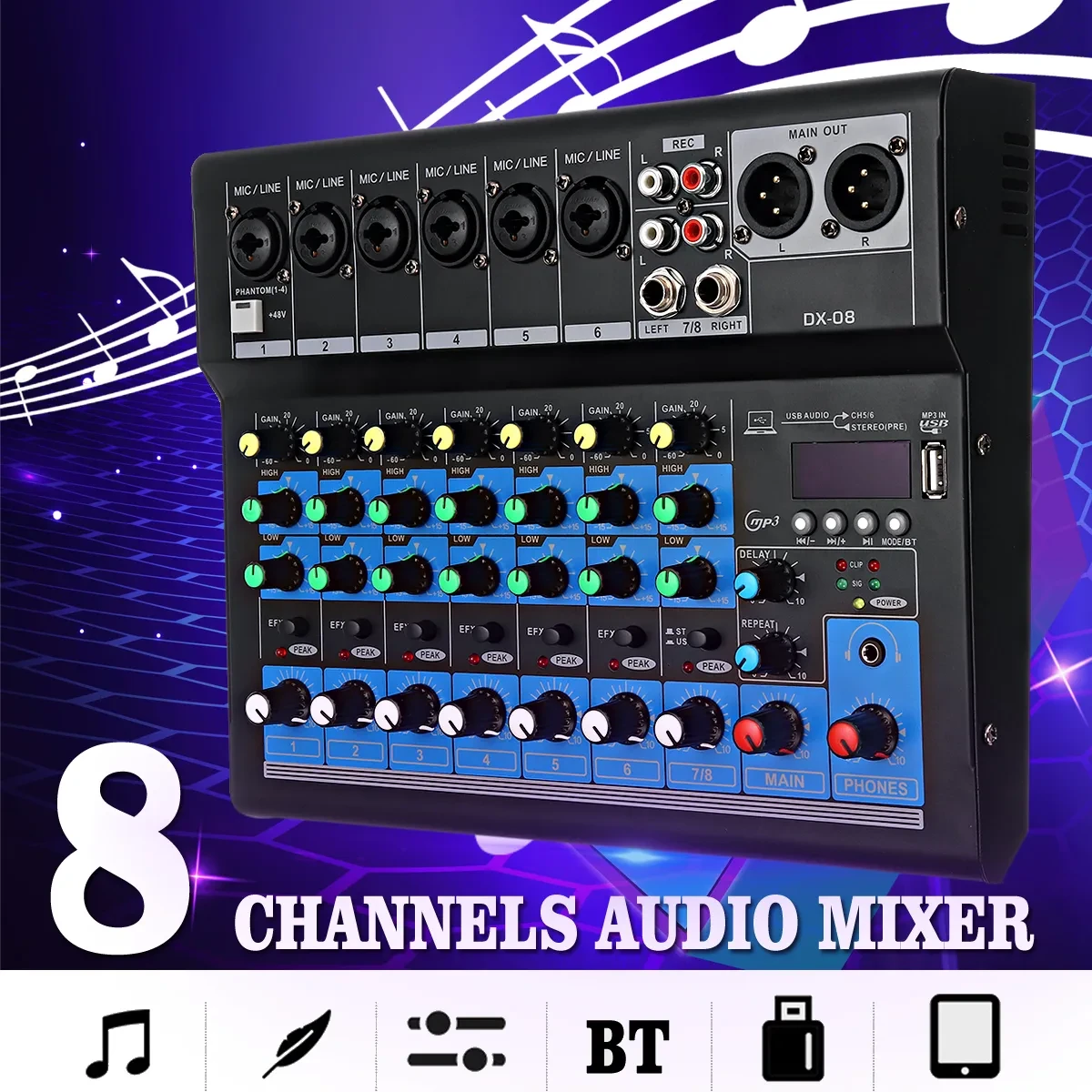 Channel Audio Mixer
