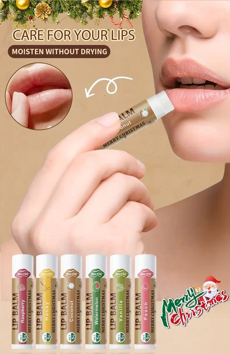 24-Piece Christmas Gift Set  Hand Cream & Lip Balm Duo with Festive Cards + Red Tote (MISS FACTORX)