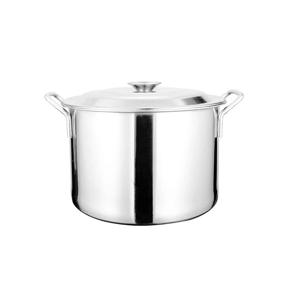 Stainless Steel Short Stock Pot 45cmx26cm