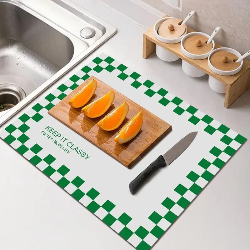 Kitchen Super Absorbent Draining Mat