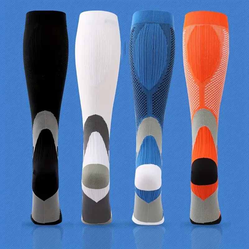 GOCHROFEI Compression Socks (Set of 3)  Unisex Support for Running, Travel & Team Sports