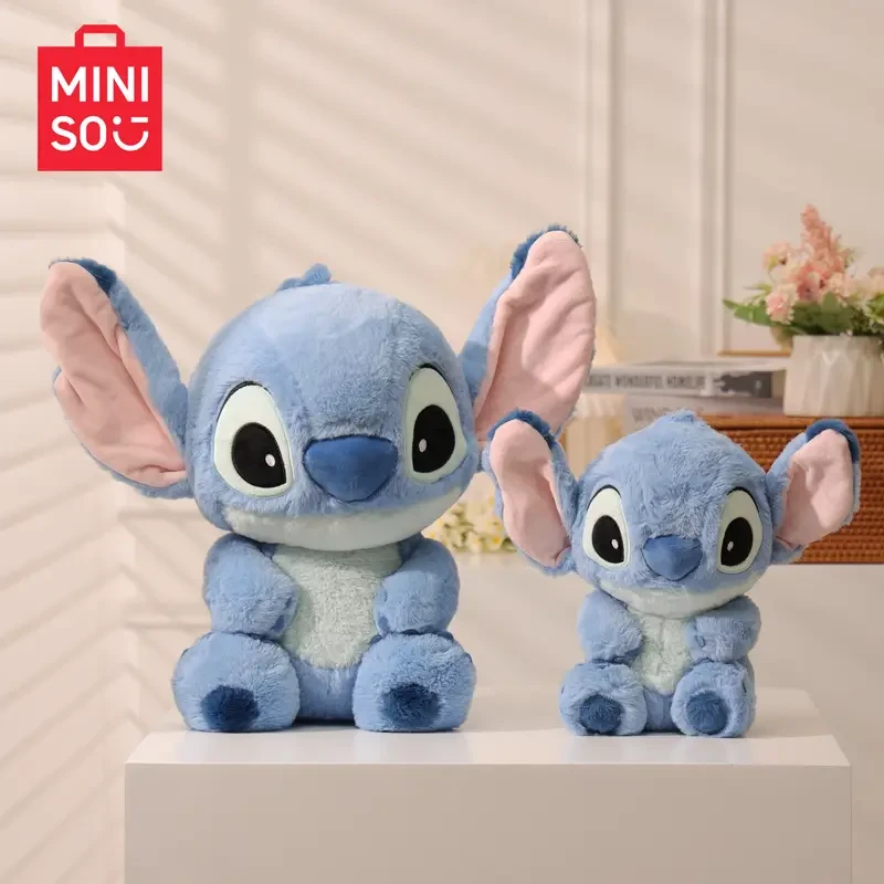 MINISO Stitch Basic Series Sitting Doll  Soft, Adorable & Perfect for Every Occasion
