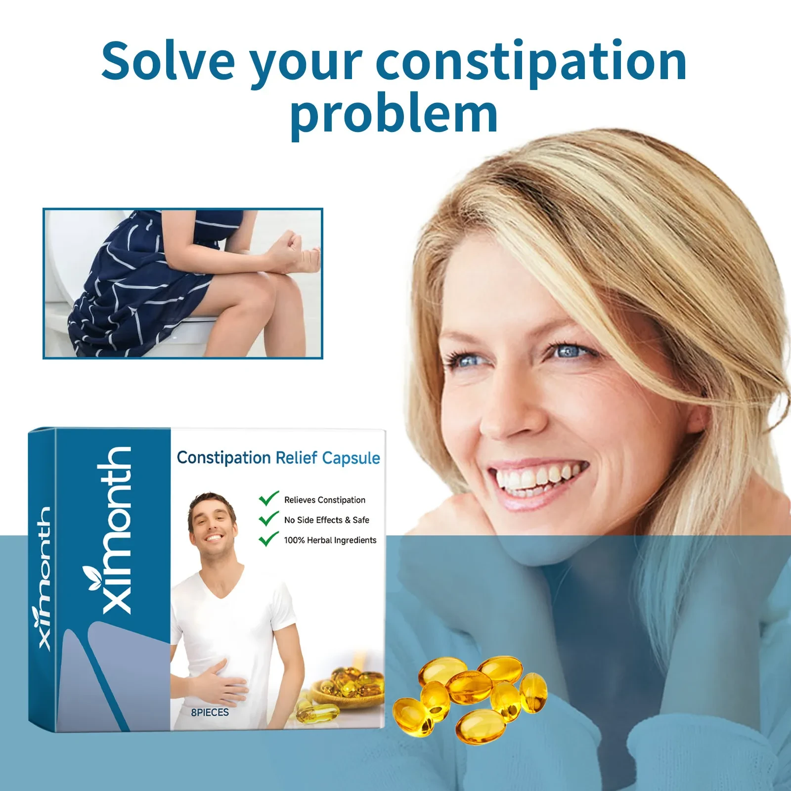 XIMONTH Constipation Relief Capsule