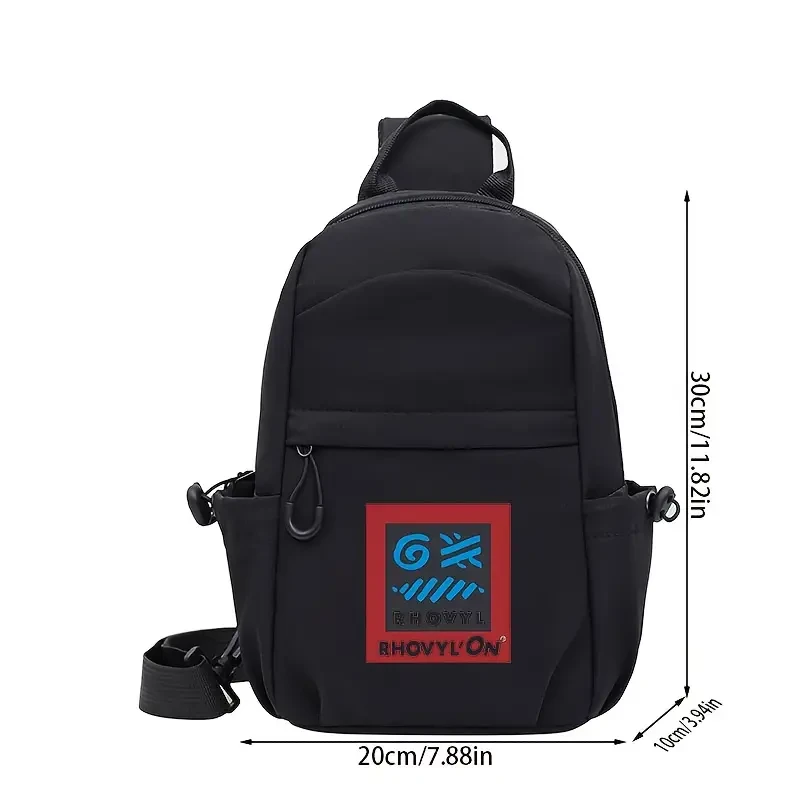 Rhovyl On Brand Logo Crossbody Bag Trendy, Durable & Everyday Ready