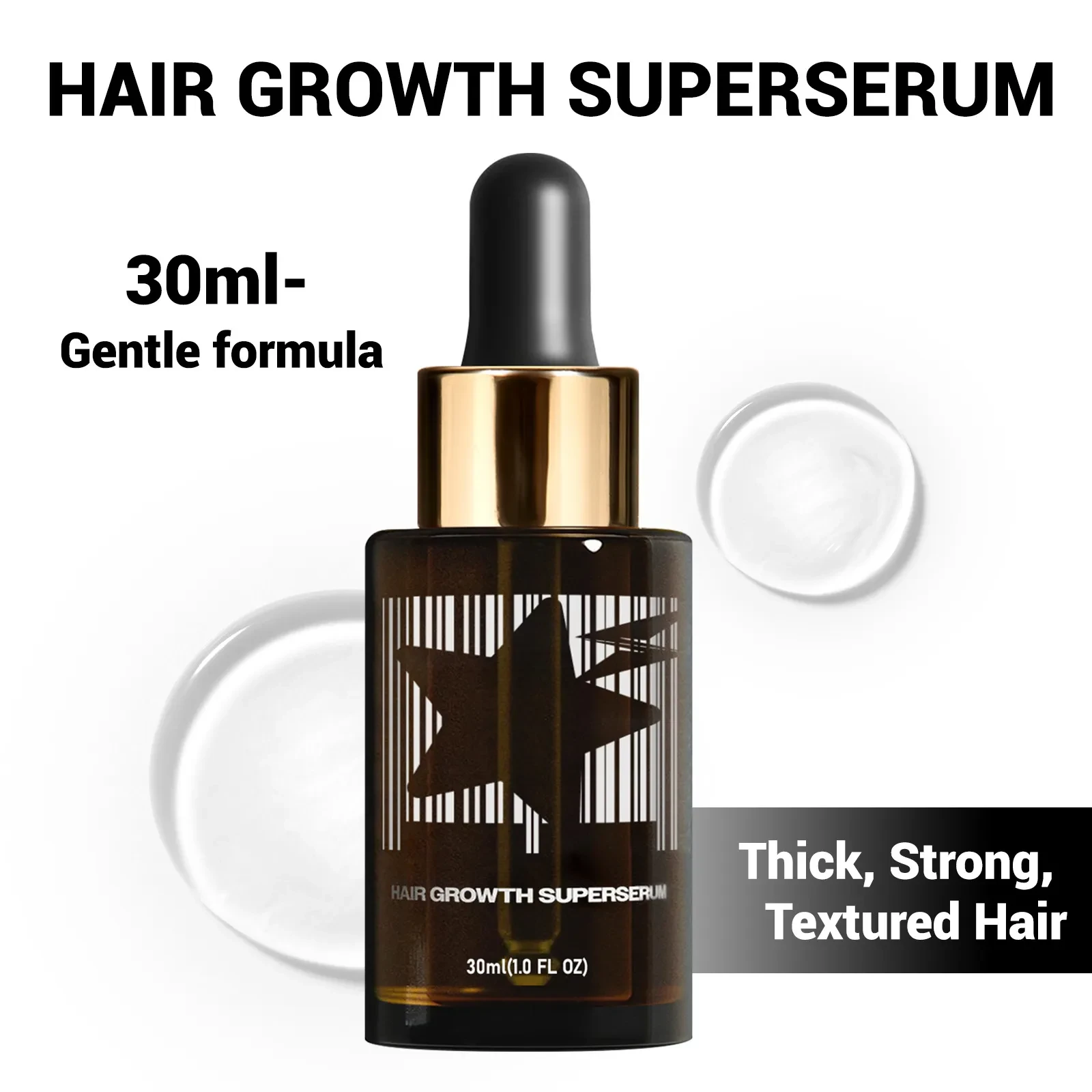 Lightning Star Hair Care Men's Dense Hair Treatment Oil
