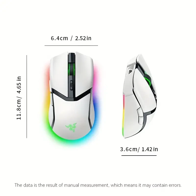 Razer Cobra Pro Wireless Gaming Mouse LED Lights | Optical Sensor | USB Charging