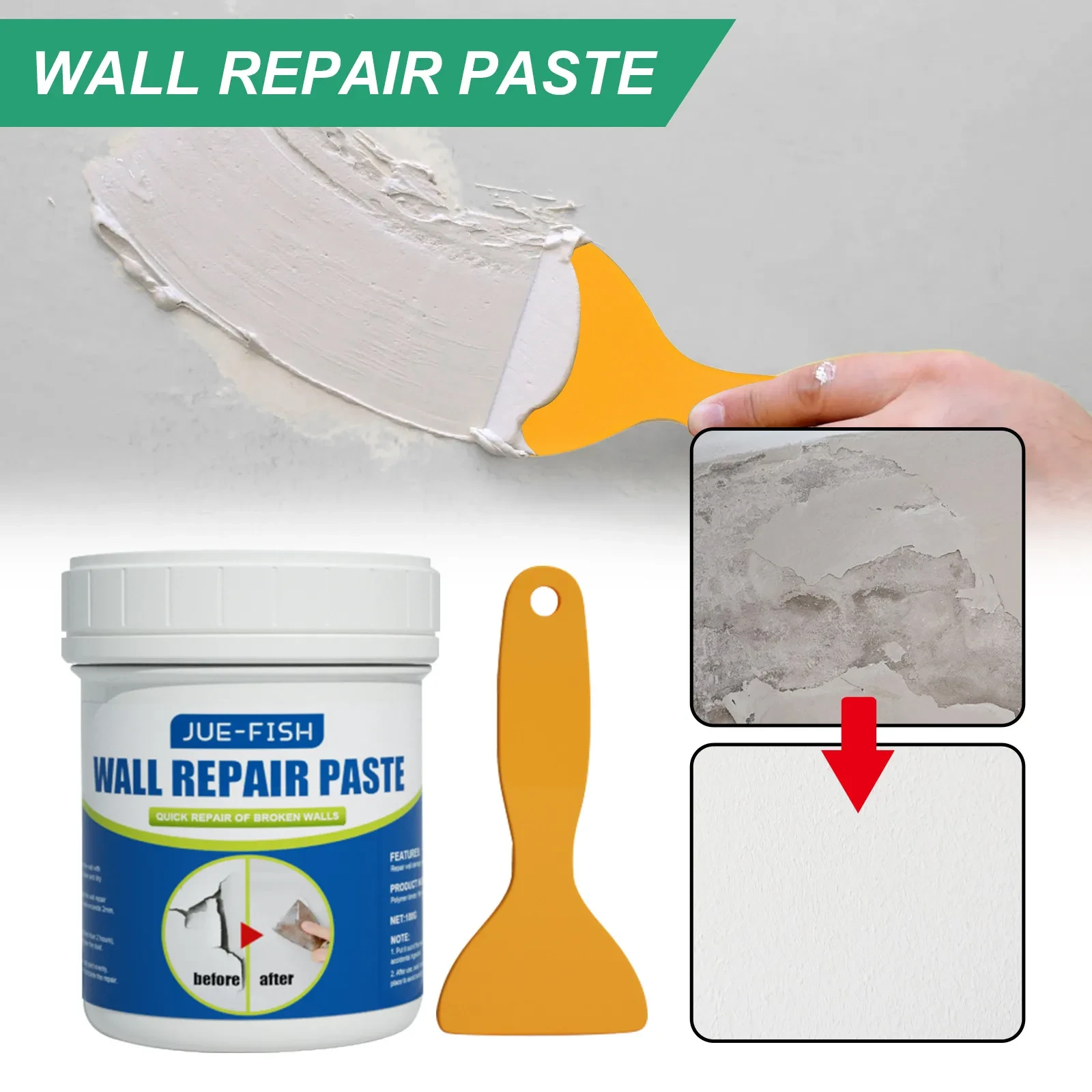 JUE FISH Wall Repair Paste