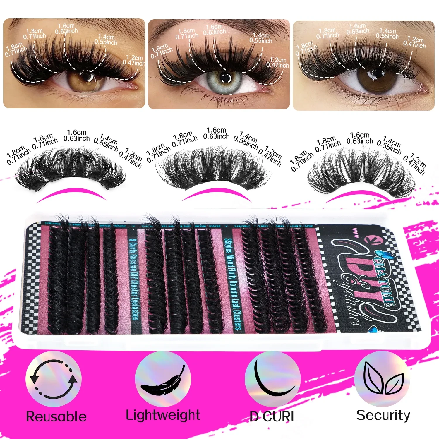 Lash Clusters
