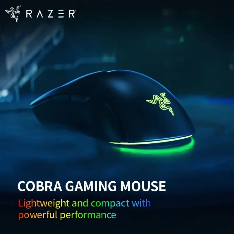 Razer Gaming Mouse | Wired USB-Powered, Optical Movement Detection, Right-Handed