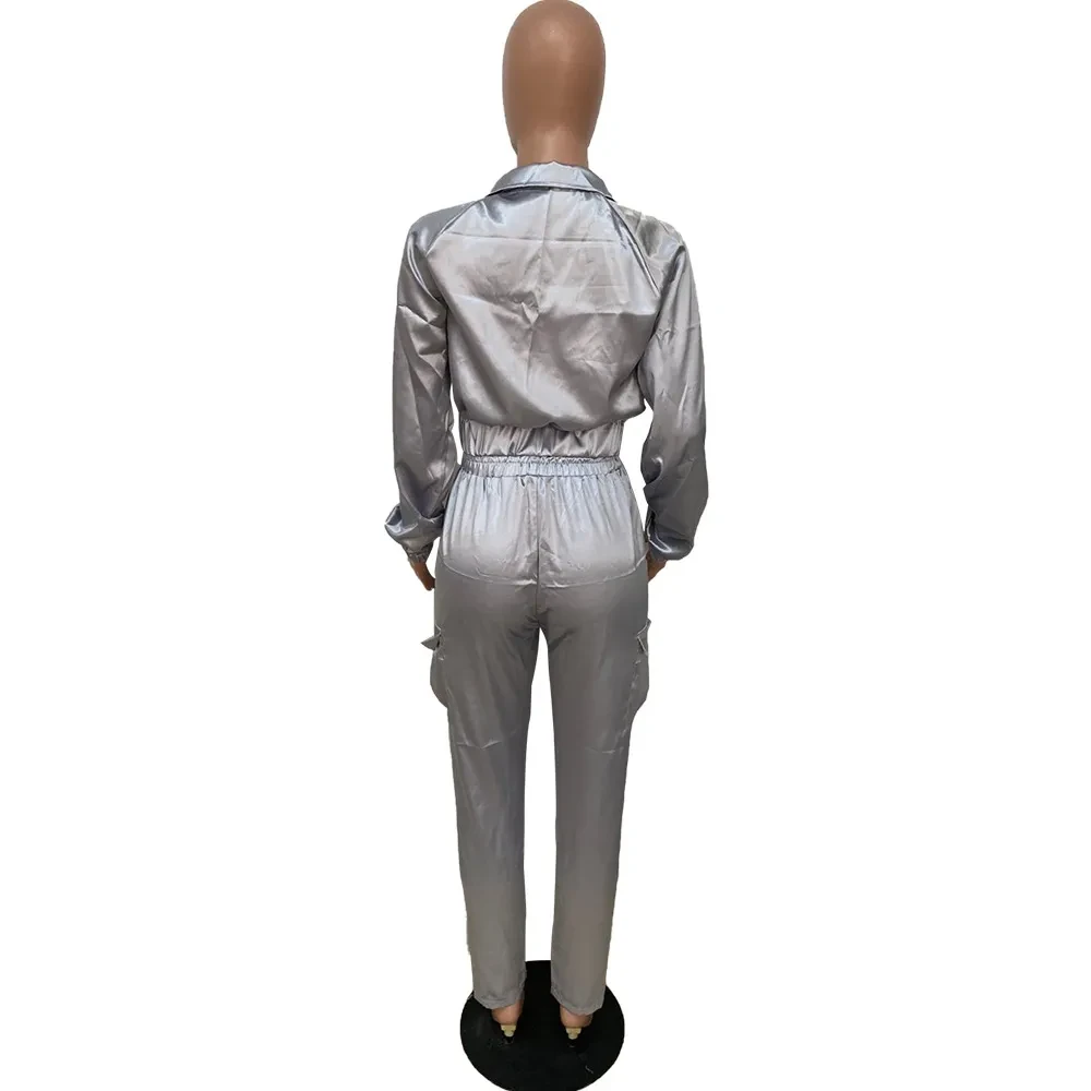 Womens Metalic Rave Outfit Set