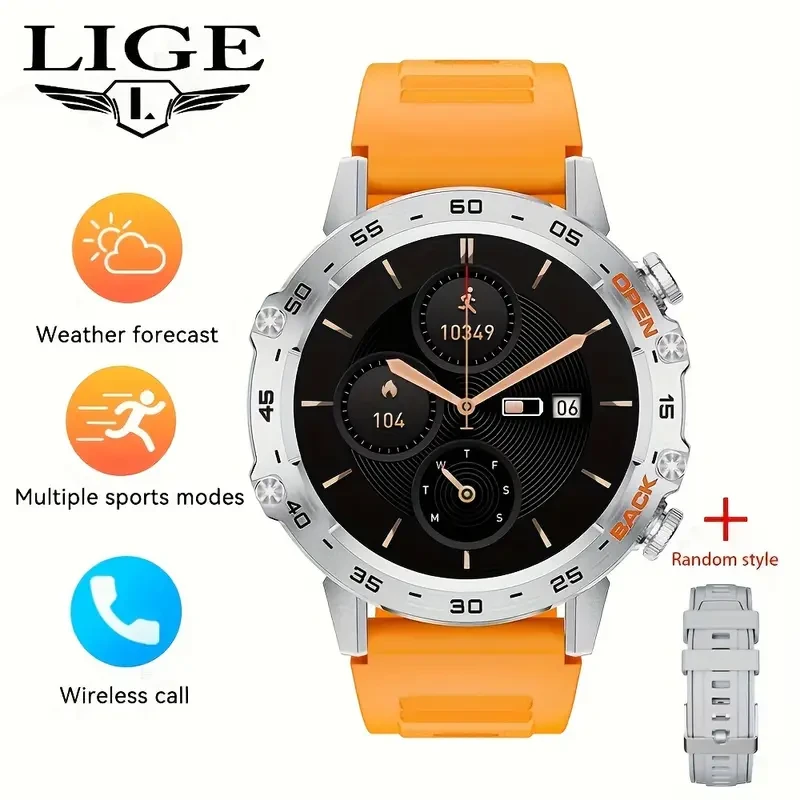 LIGE Smart Watch  Classic, Stylish, and Feature-Rich Smartwatch for Sports and Outdoor Activities