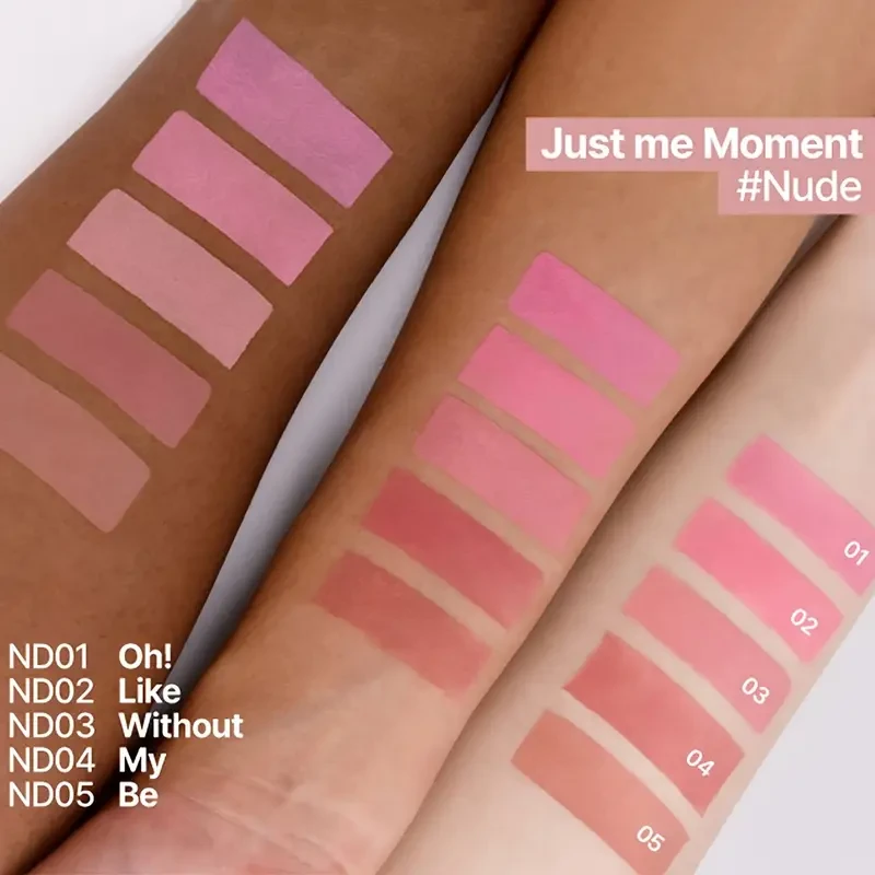 Fwee Lip Cheek Blurry Pudding Pot Creamy Blush and Gradient Lips for a Natural, Dewy Finish