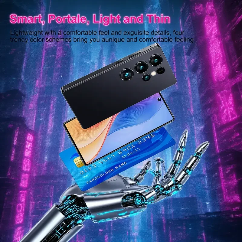 S25 Ultra 2025 New 4.5" High-Definition Large-Screen Smart Phone Multifunctional and Perfect for Gifts