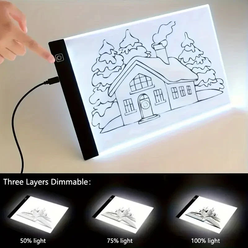 LED Drawing Copy Board  Illuminate Your Creativity with Precision and Ease