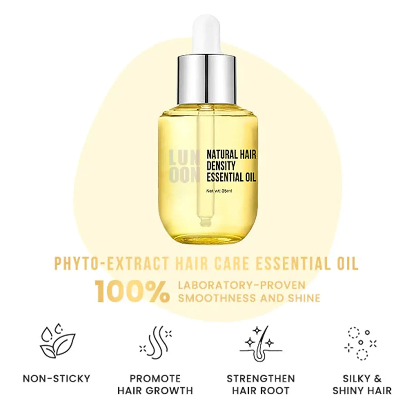 IUN OOH Natural Hair Density essential Oil