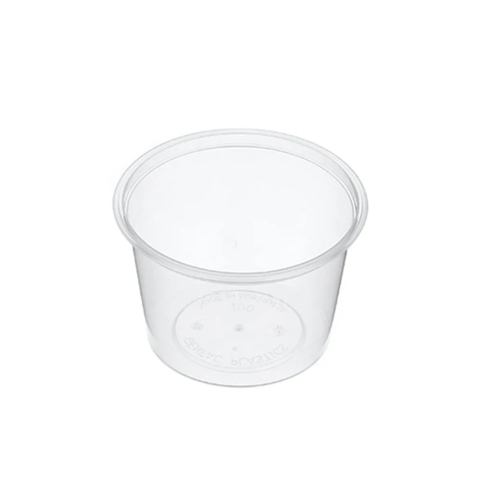 Plastic Sauce Container 2oz 100pcs