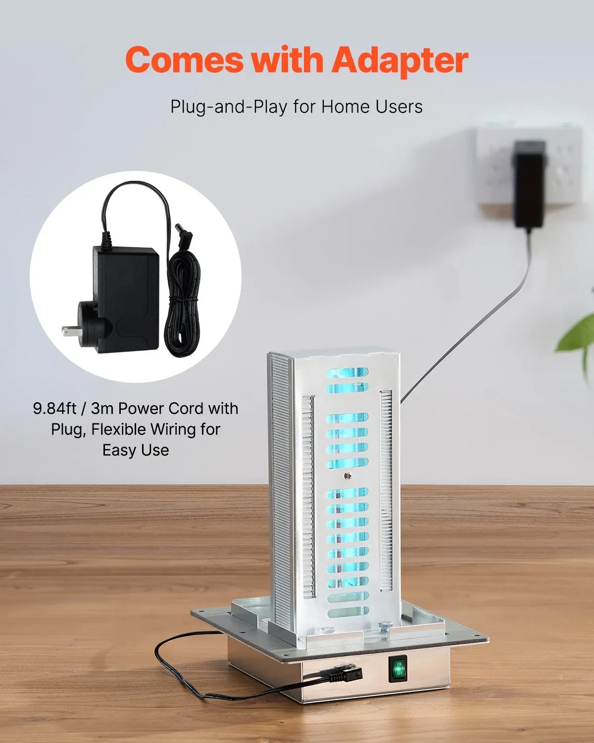 HVAC Air Purifier Whole House 18W 9inch Light In Duct PCO Technology