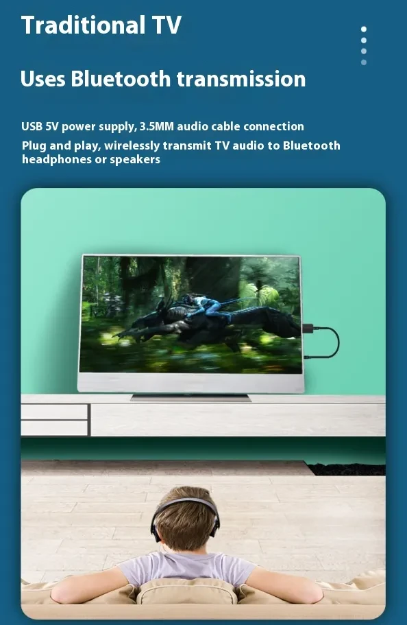 USB Bluetooth Transmitter Receiver Four-in-one