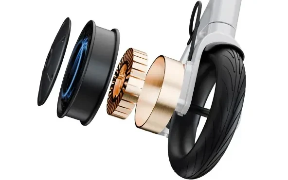 26lb Ultra-Light E-Scooter W - Hidden Handle - 22 Mi Real Range, Folds Fast